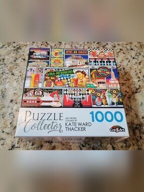 Cra-Z-Art 1000-Piece Puzzle Collector - 50's Retro Collage (Multicolor)